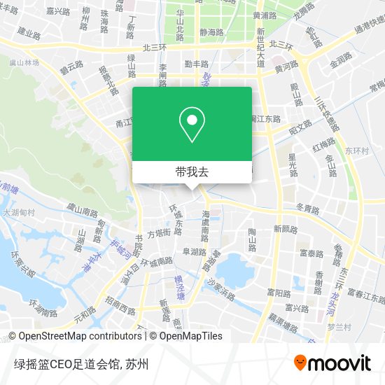 绿摇篮CEO足道会馆地图