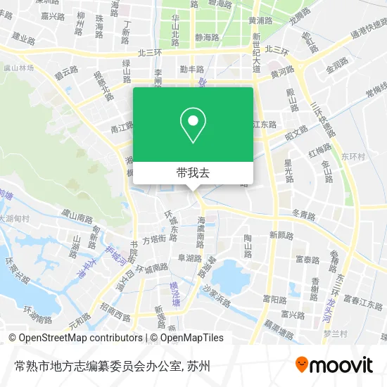 常熟市地方志编纂委员会办公室地图
