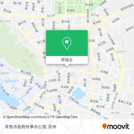 常熟市政府外事办公室地图