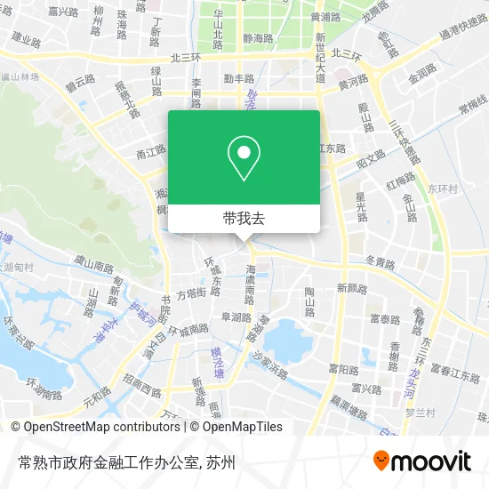 常熟市政府金融工作办公室地图