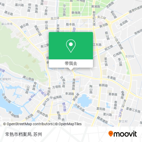 常熟市档案局地图