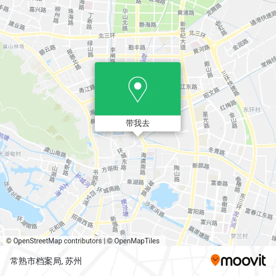 常熟市档案局地图