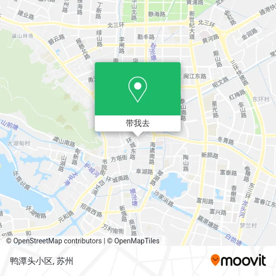 鸭潭头小区地图