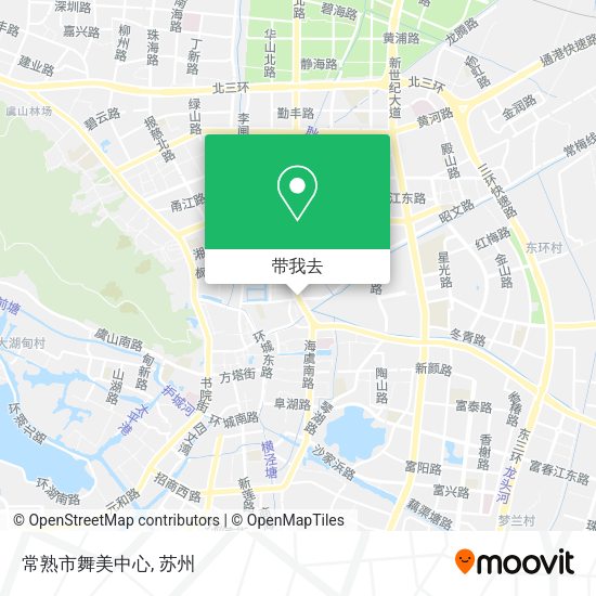 常熟市舞美中心地图