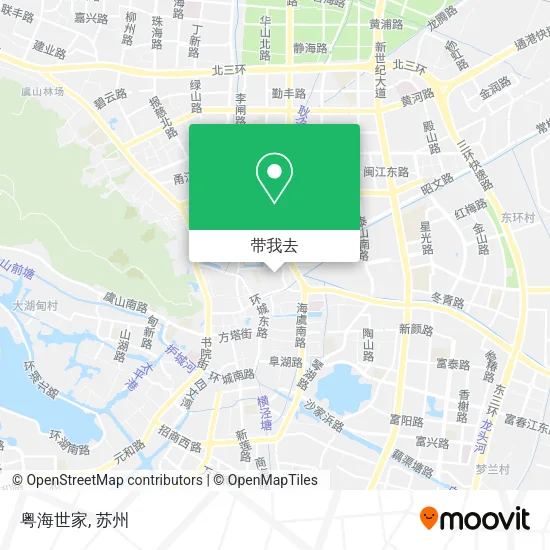 粤海世家地图