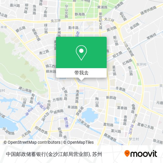 中国邮政储蓄银行(金沙江邮局营业部)地图