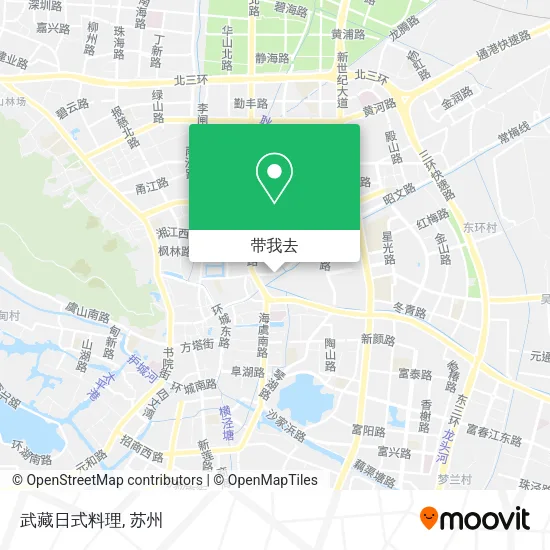 武藏日式料理地图