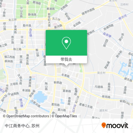 中江商务中心地图
