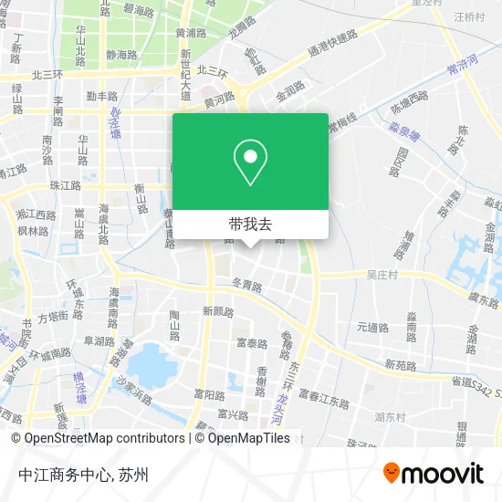 中江商务中心地图
