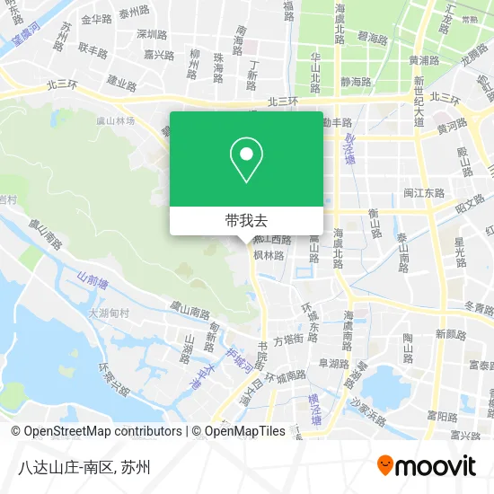 八达山庄-南区地图