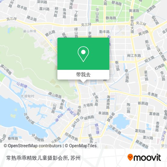 常熟乖乖精致儿童摄影会所地图