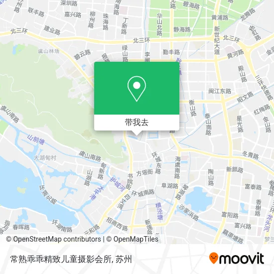 常熟乖乖精致儿童摄影会所地图