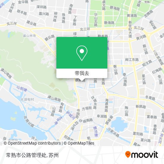 常熟市公路管理处地图