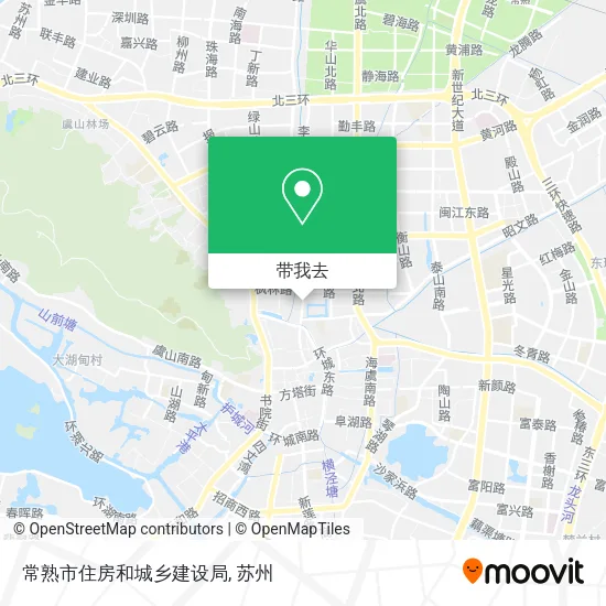 常熟市住房和城乡建设局地图