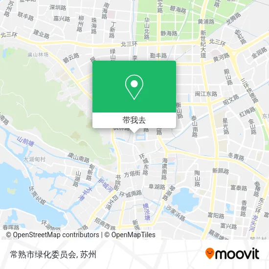 常熟市绿化委员会地图