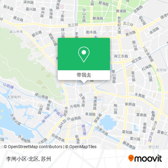 李闸小区-北区地图