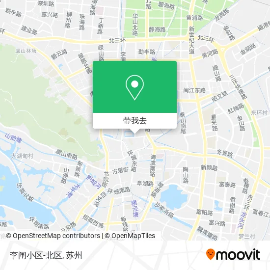 李闸小区-北区地图