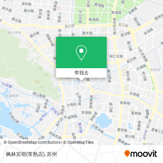 枫林宾馆(常熟店)地图