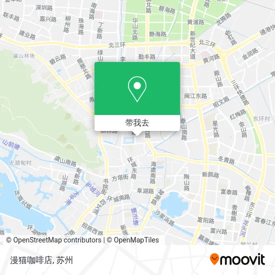 漫猫咖啡店地图