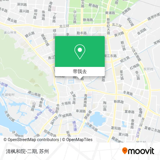 清枫和院-二期地图