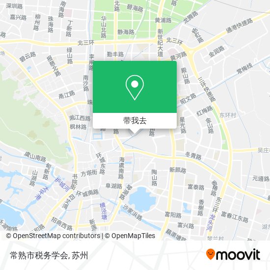 常熟市税务学会地图