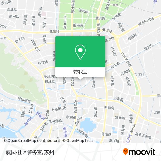 虞园-社区警务室地图