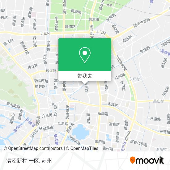 漕泾新村-一区地图