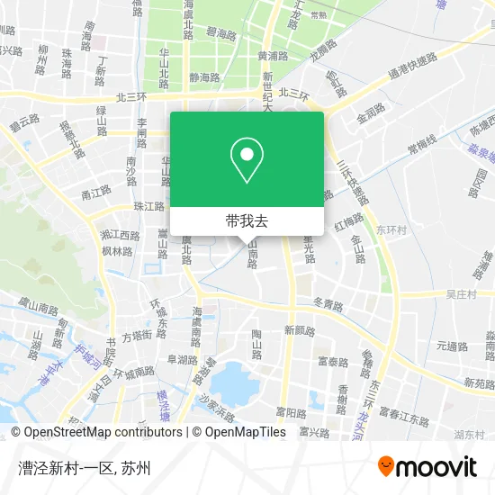 漕泾新村-一区地图