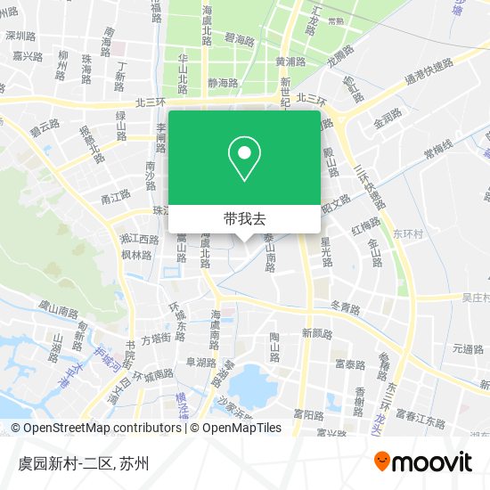 虞园新村-二区地图