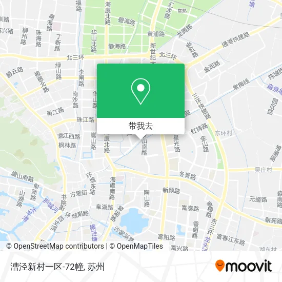 漕泾新村一区-72幢地图