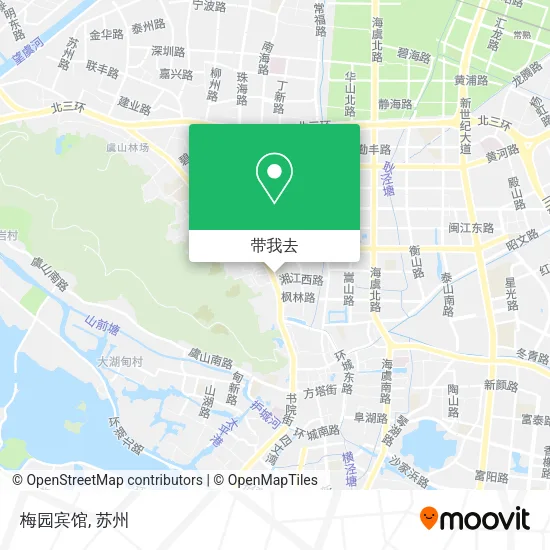 梅园宾馆地图