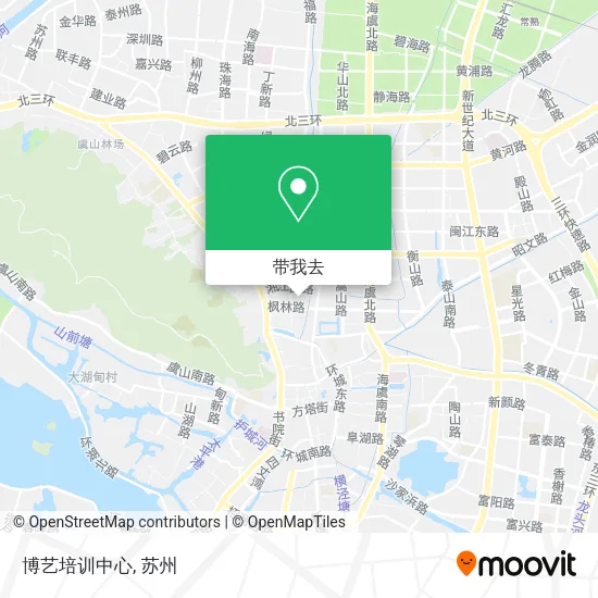 博艺培训中心地图