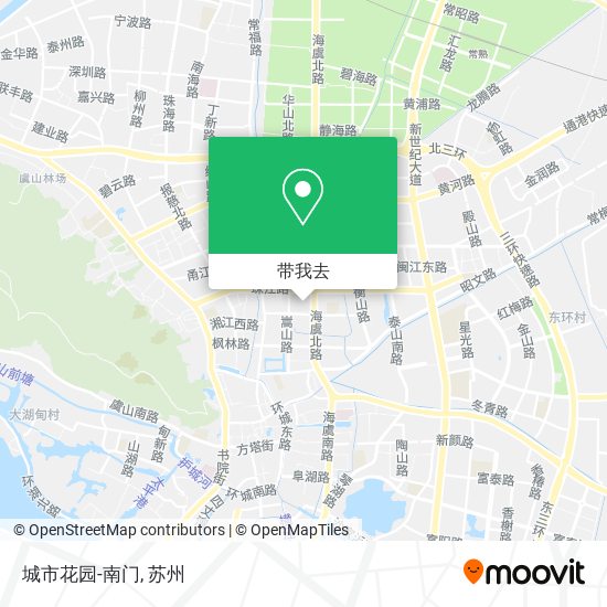 城市花园-南门地图