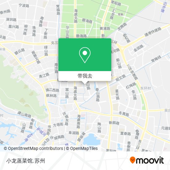 小龙蒸菜馆地图