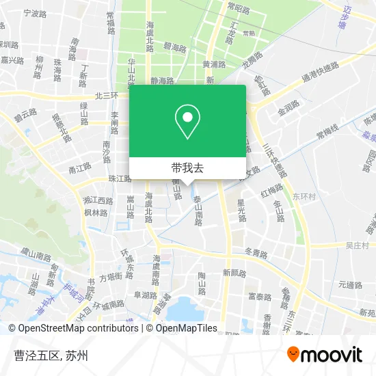 曹泾五区地图