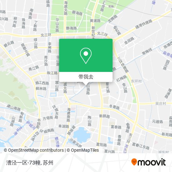 漕泾一区-73幢地图