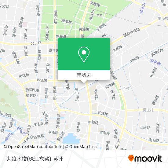 大娘水饺(珠江东路)地图