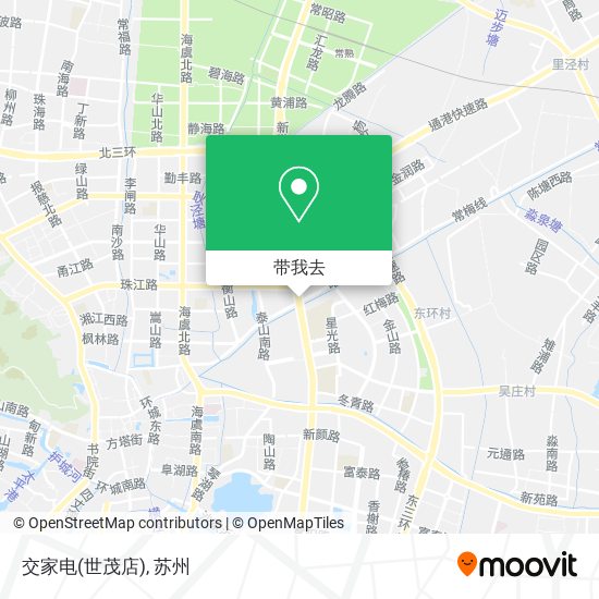 交家电(世茂店)地图