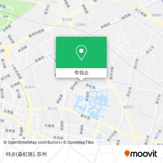 特步(淼虹路)地图
