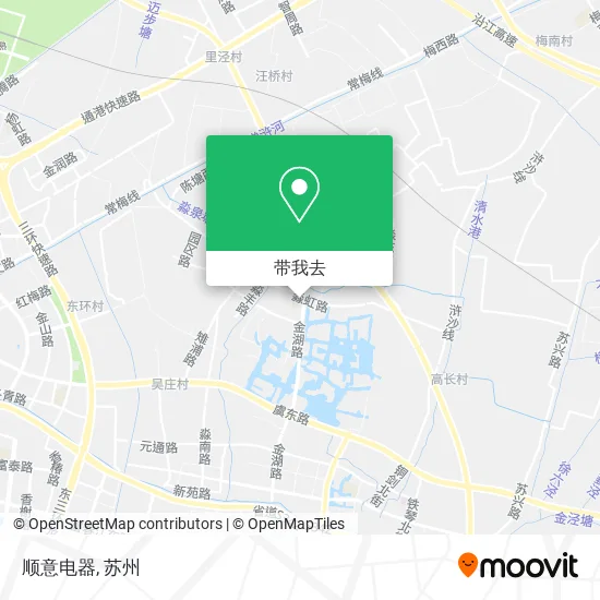 顺意电器地图