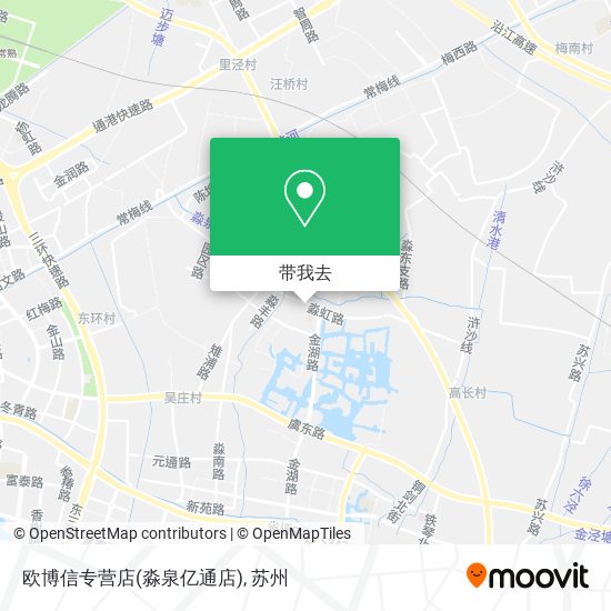 欧博信专营店(淼泉亿通店)地图