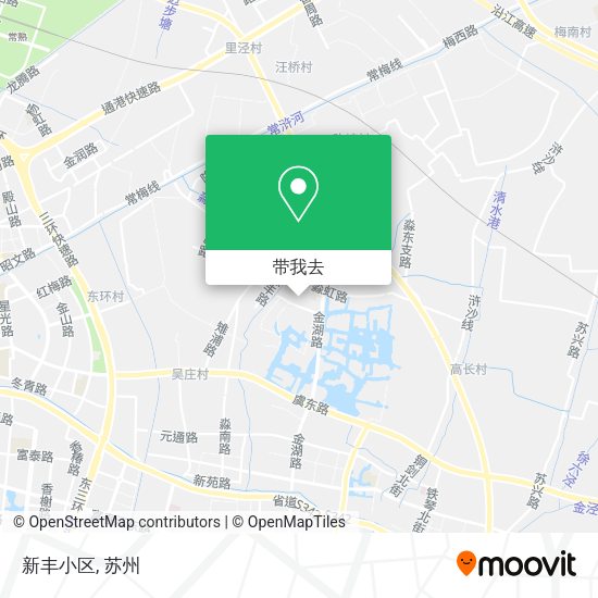 新丰小区地图