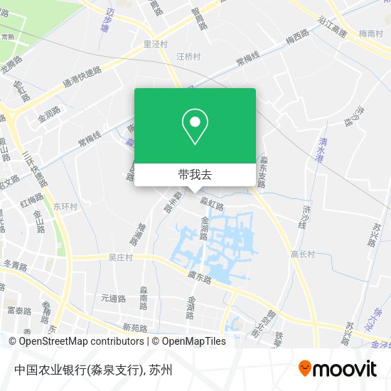 中国农业银行(淼泉支行)地图
