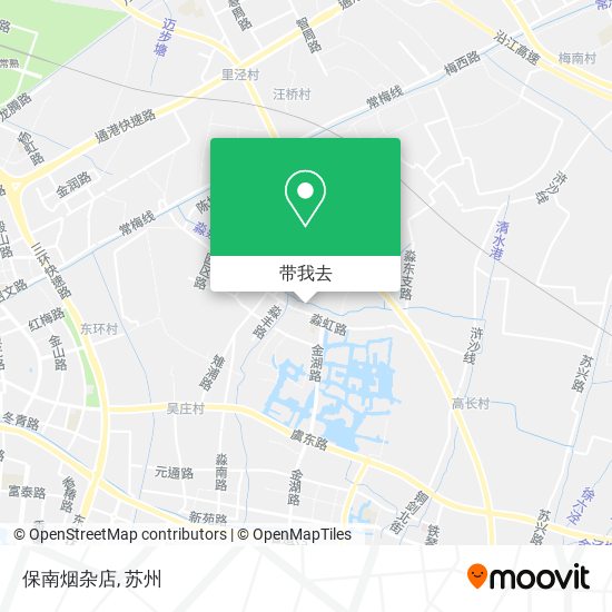 保南烟杂店地图