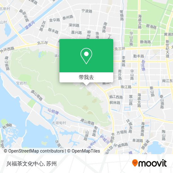 兴福茶文化中心地图
