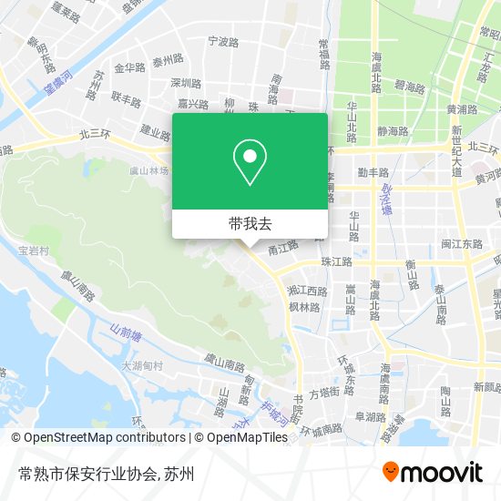 常熟市保安行业协会地图