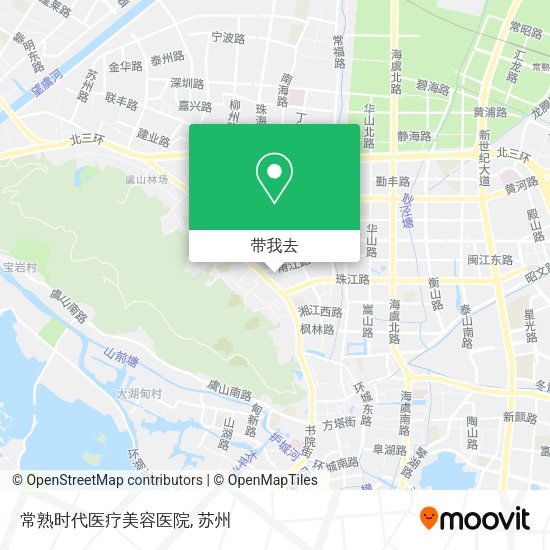 常熟时代医疗美容医院地图