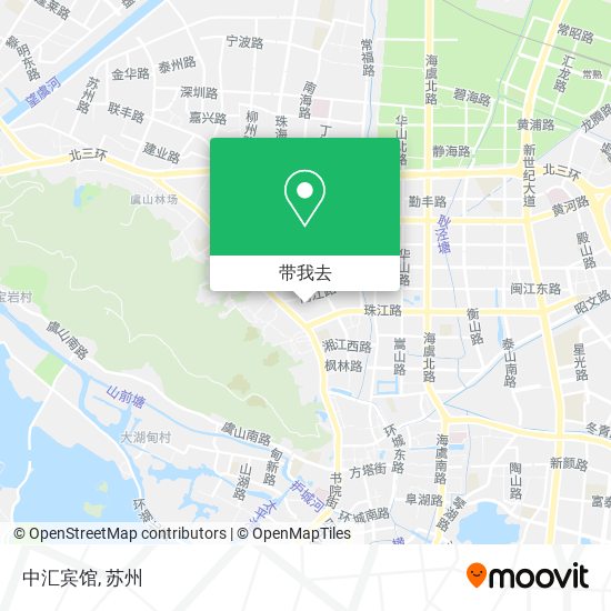 中汇宾馆地图