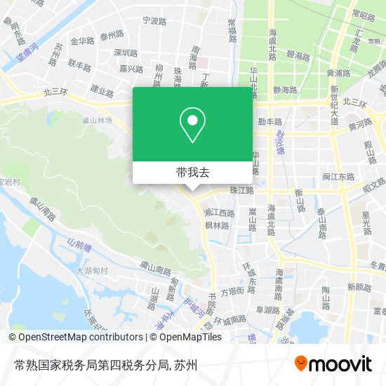 常熟国家税务局第四税务分局地图