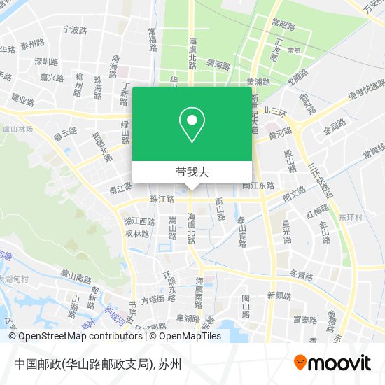 中国邮政(华山路邮政支局)地图